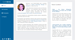 Desktop Screenshot of cyrille.berliat.fr